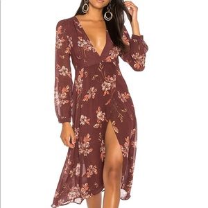 ASTR Wrap dress